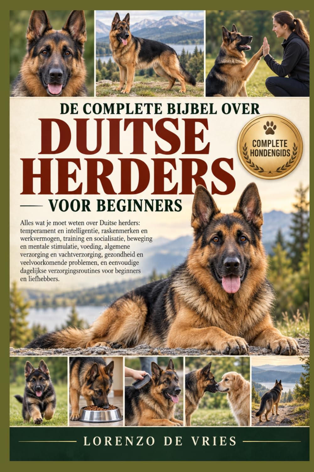 de Complete Bijbel Over Duitse Herders Voor Beginners: Alles wat je moet weten over Duitse herders: temperament en intelligentie, raskenmerken... voor beginners en liefhebbers. baixar o livro de graça