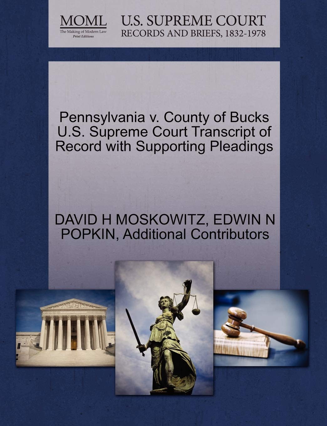 capítulo por capítulo baixar Pennsylvania v. County of Bucks U.S. Supreme Court Transcript of Record with Supporting Pleadings