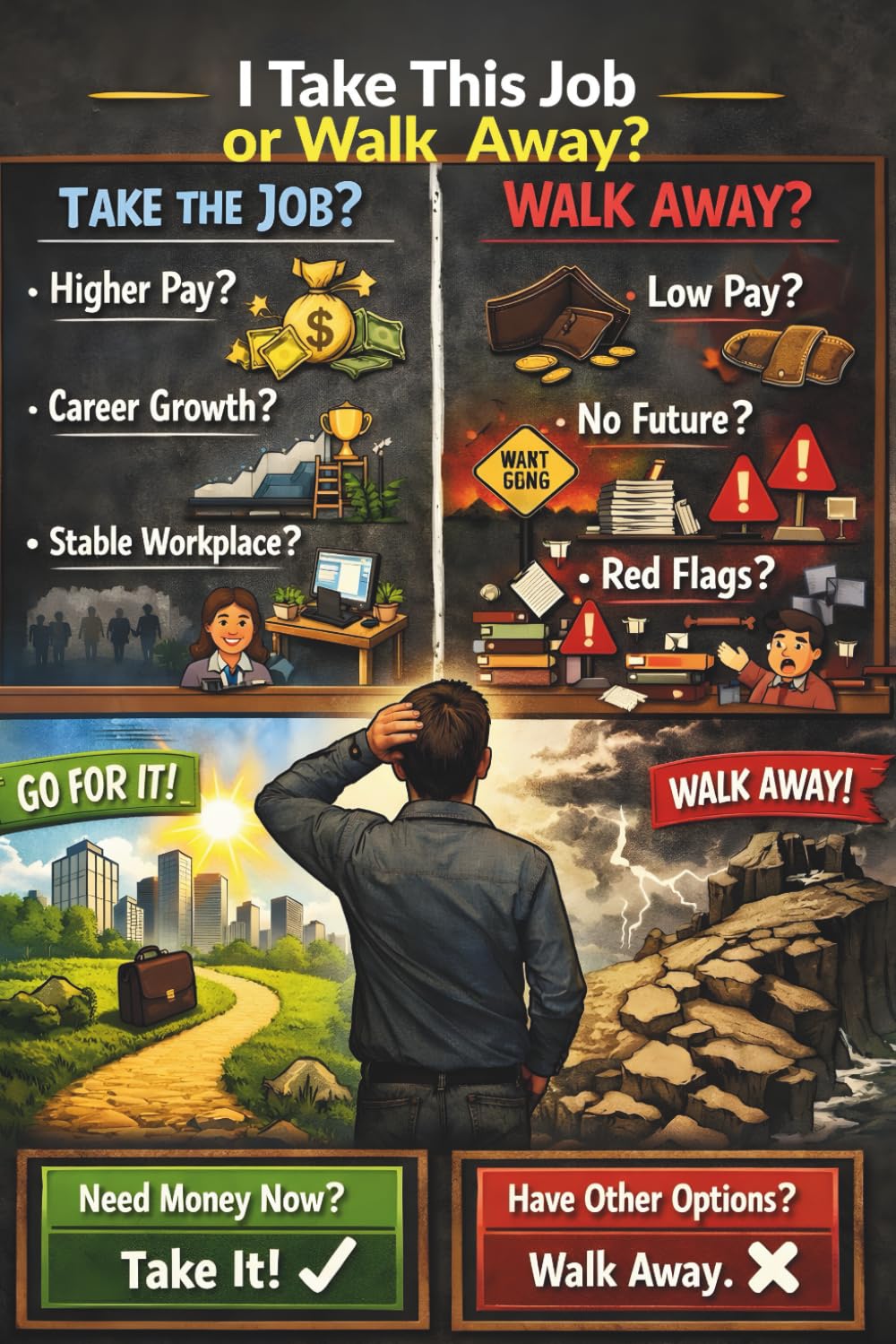 I Take This Job or Walk Away: A Guided Journal to Clarify Your Career Decisions Trust Your Intuition and Choose with Confidence Lined- 6x9 1oo Pages baixar o livro de graça