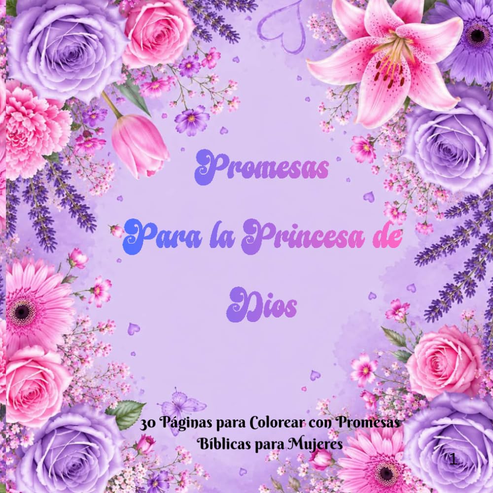 ler totalmente Promesas para la Princesa de Dios / 30 Paginas para Colorear con Promesas Bíblicas