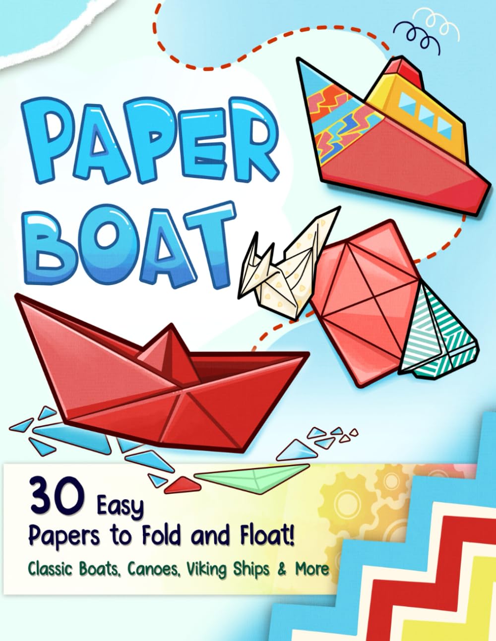 Paper Boat: Easy Step-by-Step Instructions Folding Boats and Ships for Kids, Teens, and Beginners, Simple Origami to Float, Color, and Play baixar livro de graça