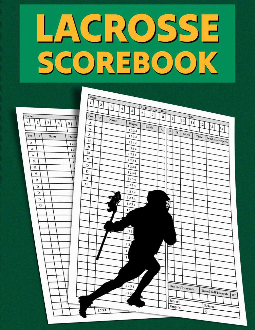 capítulo por capítulo baixar Lacrosse Scorebook: Scorekeeping Notebook to Record Match Games & Tournaments for Coaches or Players