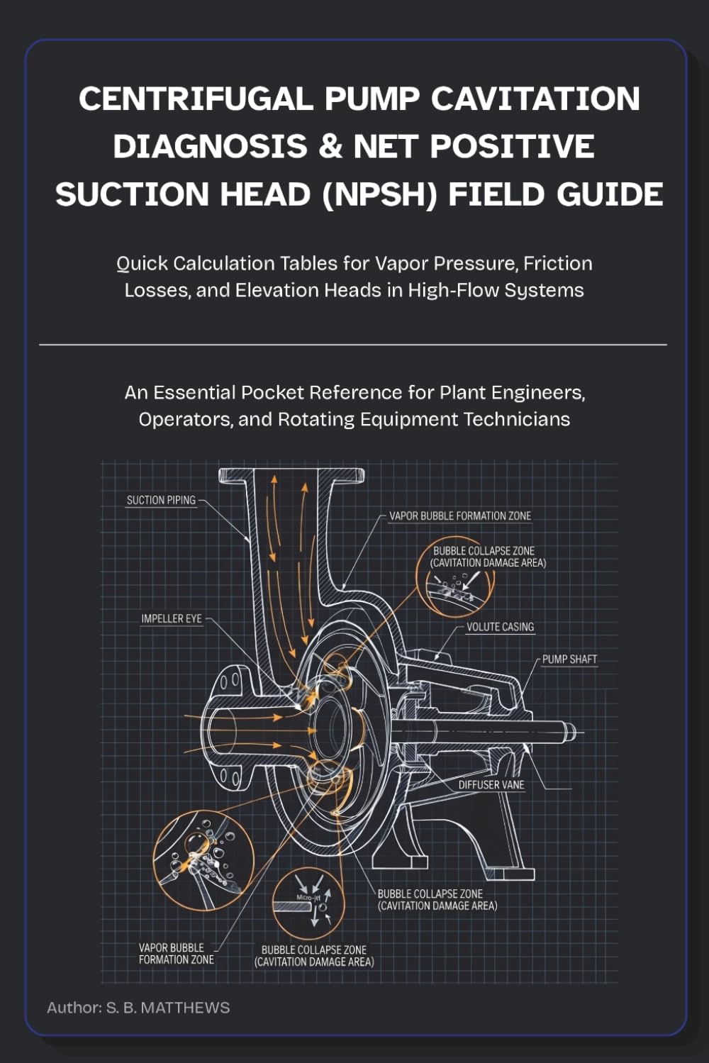 capítulo por capítulo baixar Centrifugal Pump Cavitation Diagnosis & Net Positive Suction Head (NPSH) Field Guide: Quick Calculation Tables for Vapor Pressure, Friction Losses,... Pump Overhaul & Fluid Systems Compendium)