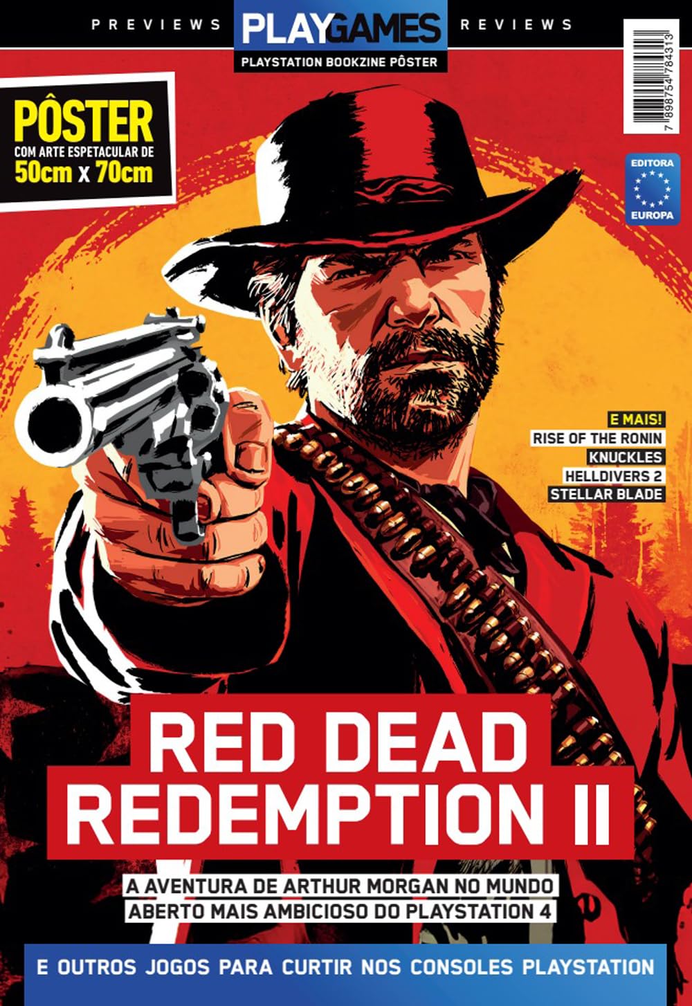 ler totalmente Red Dead Redemption 2 - Arte Vertical - Superpôster PlayGames