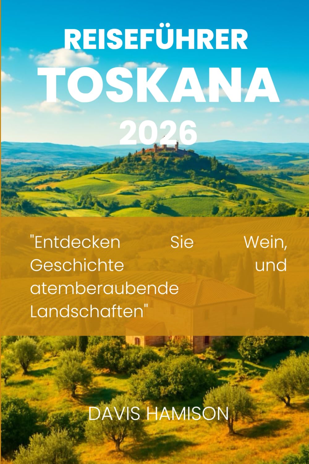 REISEFÜHRER TOSKANA 2026: "Entdecken Sie Wein, Geschichte und atemberaubende Landschaften" (German Edition)