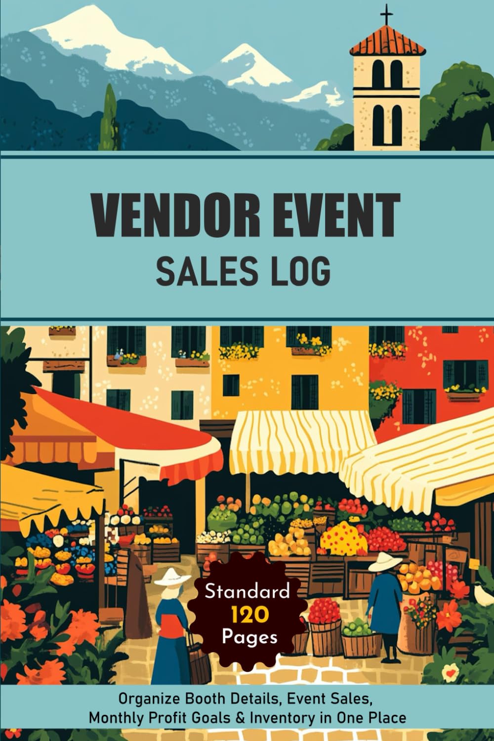 Vendor Event Sales Log Book: Track Sales, Booth Performance, Expenses and Event Profits - Perfect for Vendors and Artisans baixar o livro de graça