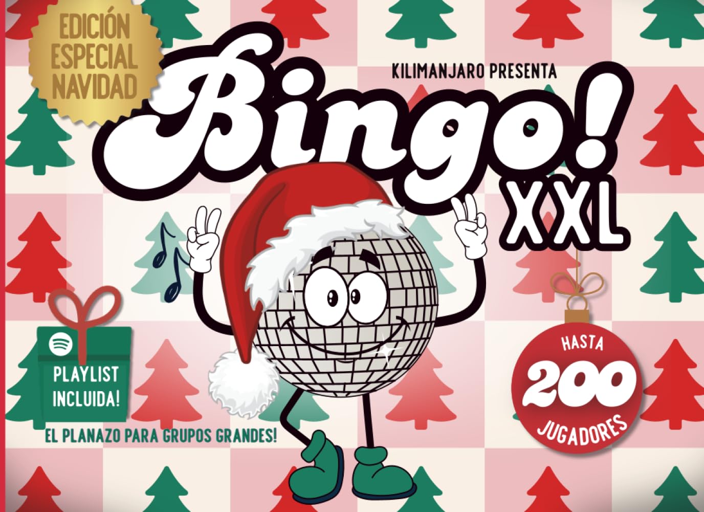 ler totalmente BINGO MUSICAL ESPECIAL NAVIDAD XXL – EDICIÓN ESPECIAL PARA GRUPOS GRANDES: El juego más divertido para empresas, clubs y fiestas navideñas. 200 cartones únicos + playlist para animar cualquier evento.