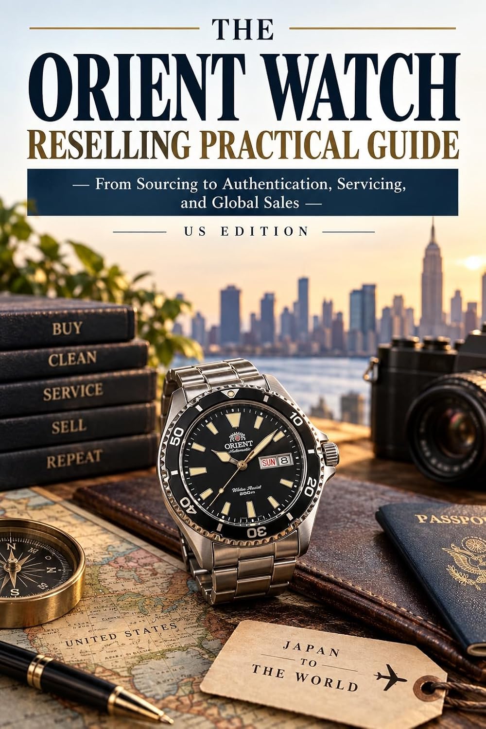 capítulo por capítulo baixar THE ORIENT WATCH RESELLING PRACTICAL GUIDE: A Practical Handbook for Sourcing, Authenticating, Preparing and Selling Orient Watches for Profit (English Edition)