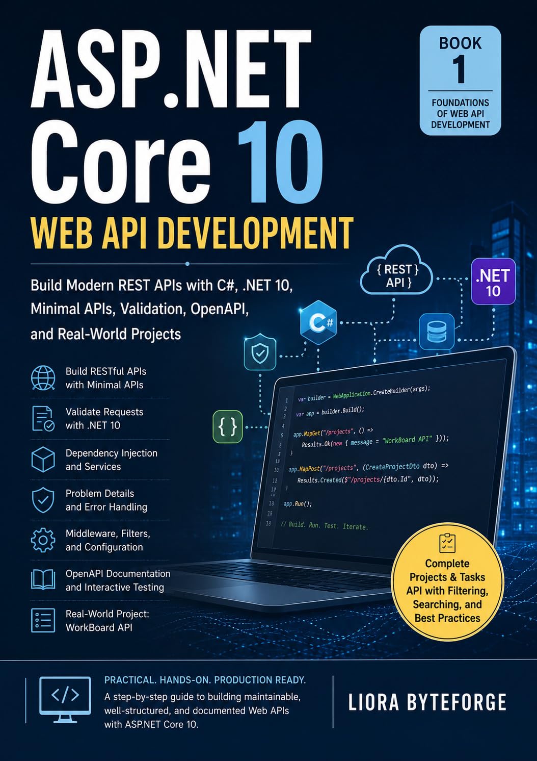 ler totalmente ASP.NET Core 10 Web API Development: Build Modern REST APIs with C#,.NET 10, Minimal APIs, Validation, OpenAPI, and Real-World Projects. (The Practical ASP.NET Core Series Book 1) (English Edition)