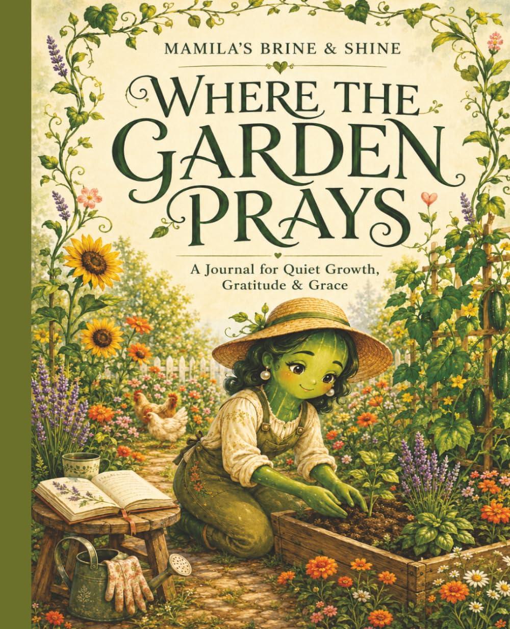 capítulo por capítulo baixar Where the Garden Prays: A Journal for Quiet Growth, Gratitude & Grace 120 Wide-Ruled Journal Pages | 7.5 × 9.25 Inches