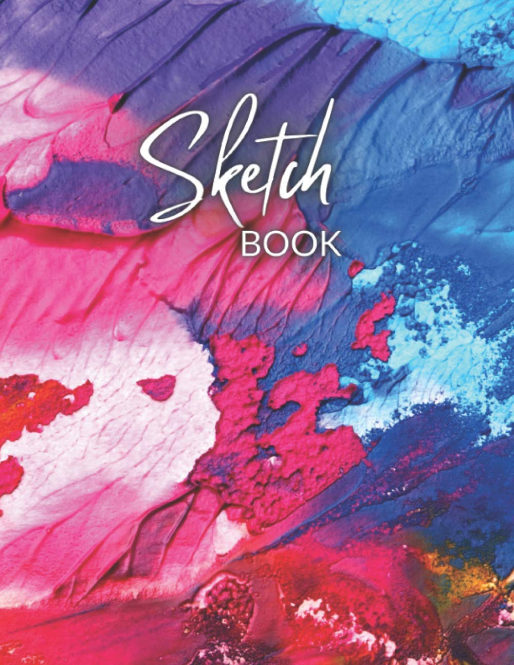 Sketchbook Colorful Cover: Notebook For Drawing Writing Sketching Doodling | 8.5x11 | 120 Pages Blank Unlined Sketchbook (Premium Abstract Cover... Sketchbook For Kids, Teens And Adults baixar o livro de graça