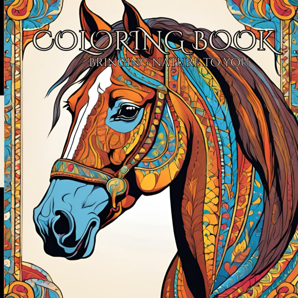 capítulo por capítulo baixar Coloring Booking: Bringing Nature to you: Trendy Adult Coloring Book with Wildlife, Nature Scenes, Blooms, Abstract Patterns, and More for Relaxation