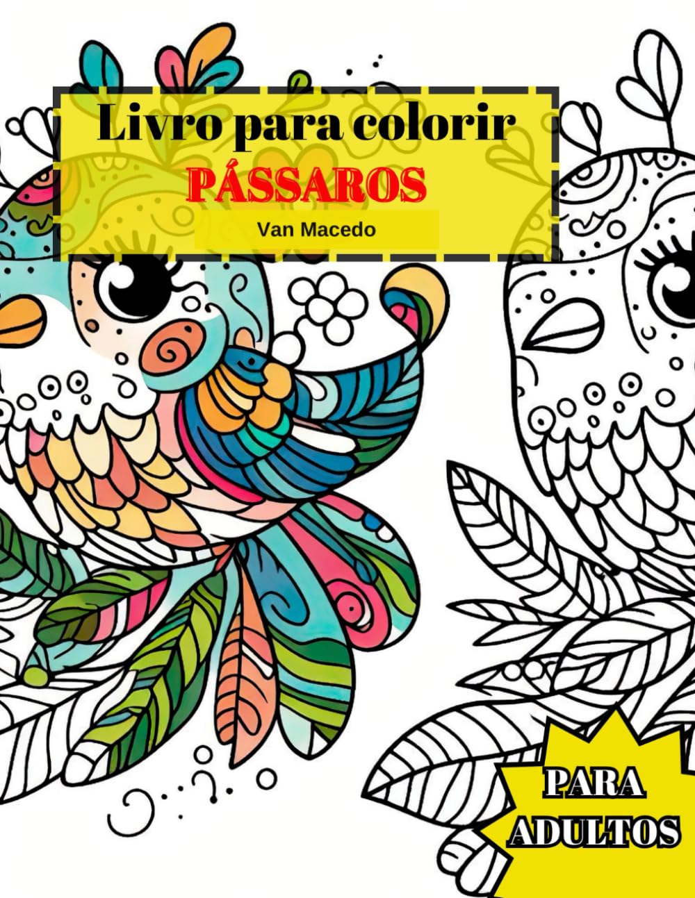 Livro para colorir: Pássaros (Portuguese Edition) baixar livro de graça