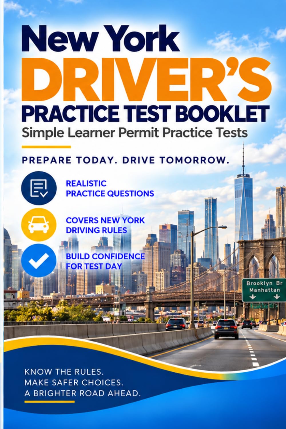 capítulo por capítulo baixar New York Driver’s License Practice Tests: Learner Permit Knowledge Test Practice Booklet with 5 Full-Length Exams, Answer Sheets & Answer Keys | New York Edition
