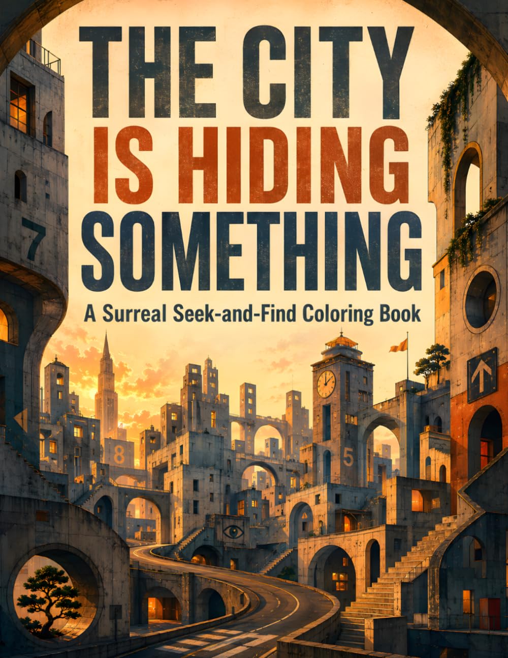 capítulo por capítulo baixar The City Is Hiding Something: A Surreal Seek-and-Find Coloring Book of Impossible Architecture, Hidden Objects & Strange Cityscapes