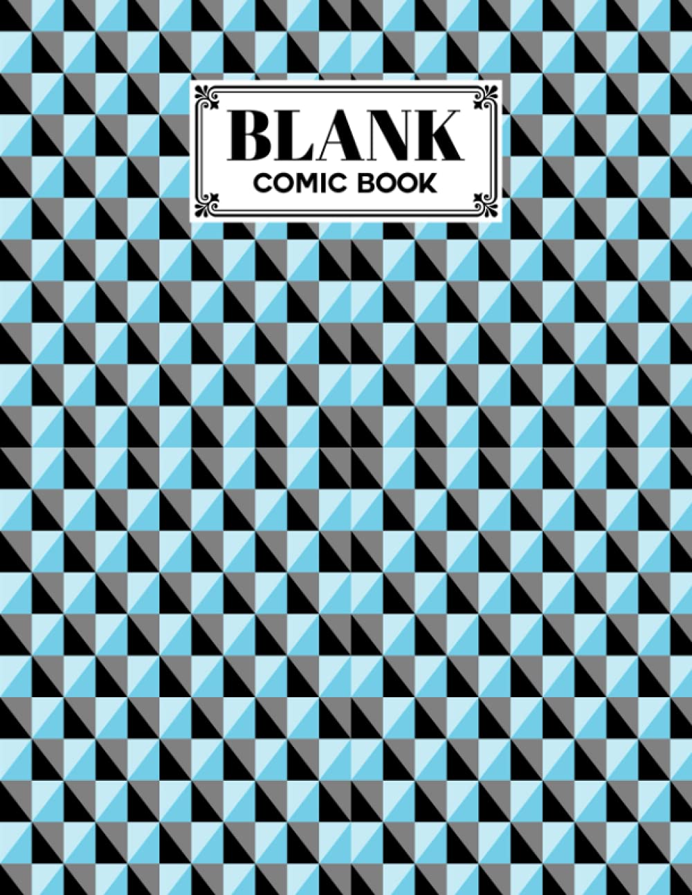Blank Comic Book: Triangle Cover Blank Comic Book, Create Your Own Story, Journal, Notebook, Sketchbook for Kids and Adults, 120 Pages - Size 8.5" x 11" Notebook by Carina Rothe baixar livro de graça