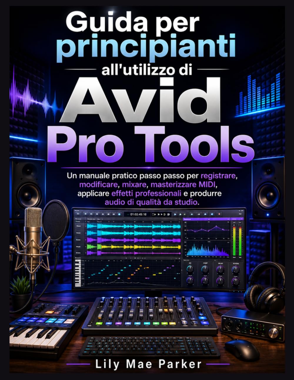 Guida per principianti all'utilizzo di Avid Pro Tools: Un manuale pratico passo passo per registrare, modificare, mixare, masterizzare MIDI, applicare... e produrre audio di qualità da studio. baixar o livro de graça
