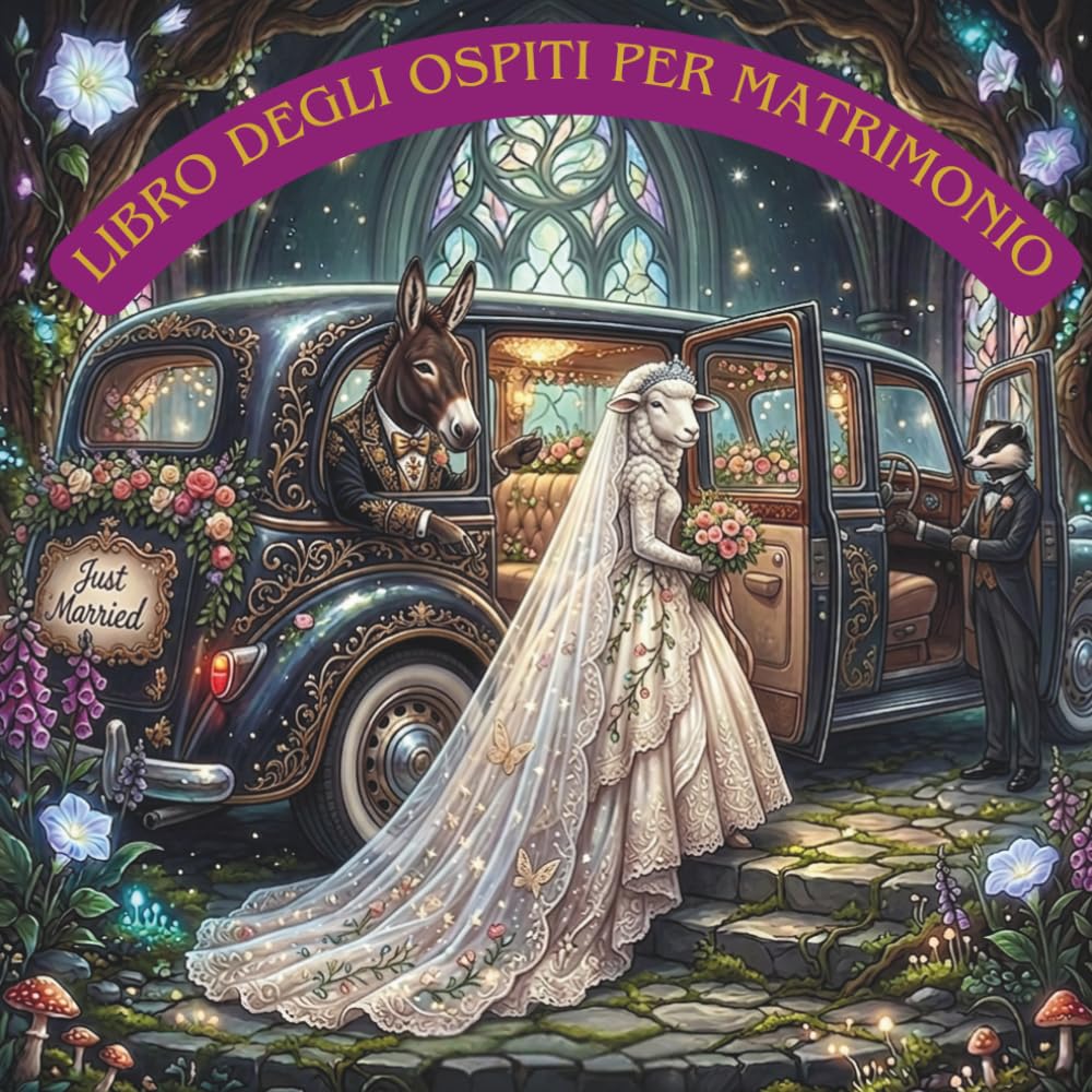 ler totalmente Libro degli ospiti per matrimonio: Elegante libro degli ospiti in formato 8,5" x 8,5, con spazio per auguri e 10 pagine foto (Italian Edition)