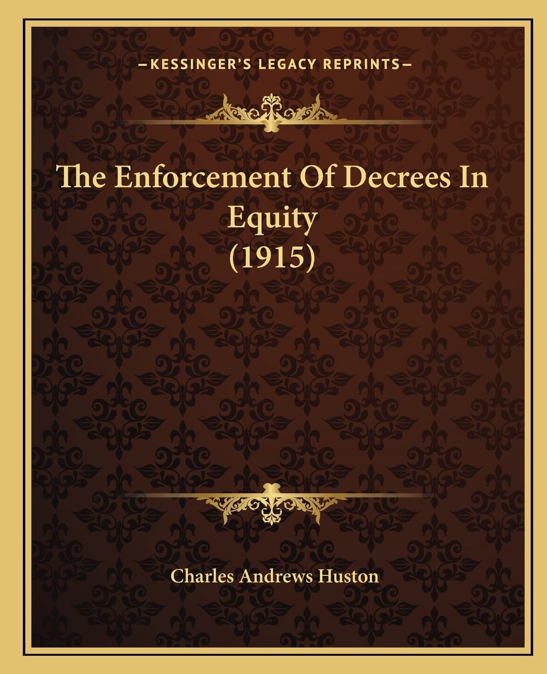 The Enforcement Of Decrees In Equity (1915) baixar livro de graça