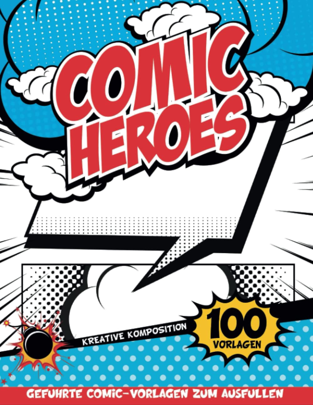 Comic Notizbuch Blanko A4: Comic-Ersteller Für Kinder Und Erwachsene Zum Erstellen Eigener Geschichten | Geschenkideen 10 Jährige Mädchen (German Edition) baixar livro de graça