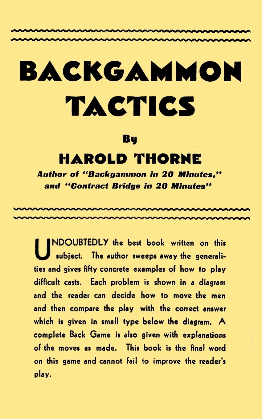 Backgammon Tactics baixar livro de graça