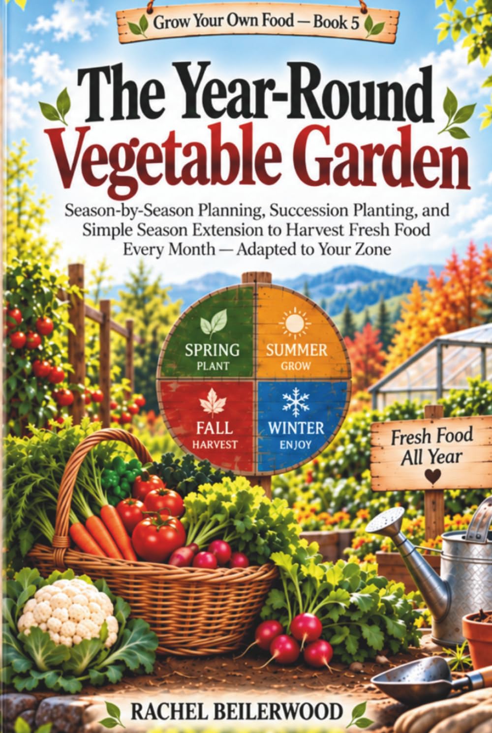 capítulo por capítulo baixar The Year-Round Vegetable Garden: Season-by-Season Planning, Succession Planting, and Simple Season Extension to Harvest Fresh Food Every Month — Adapted to Your Zone (Grow Your Own Food)