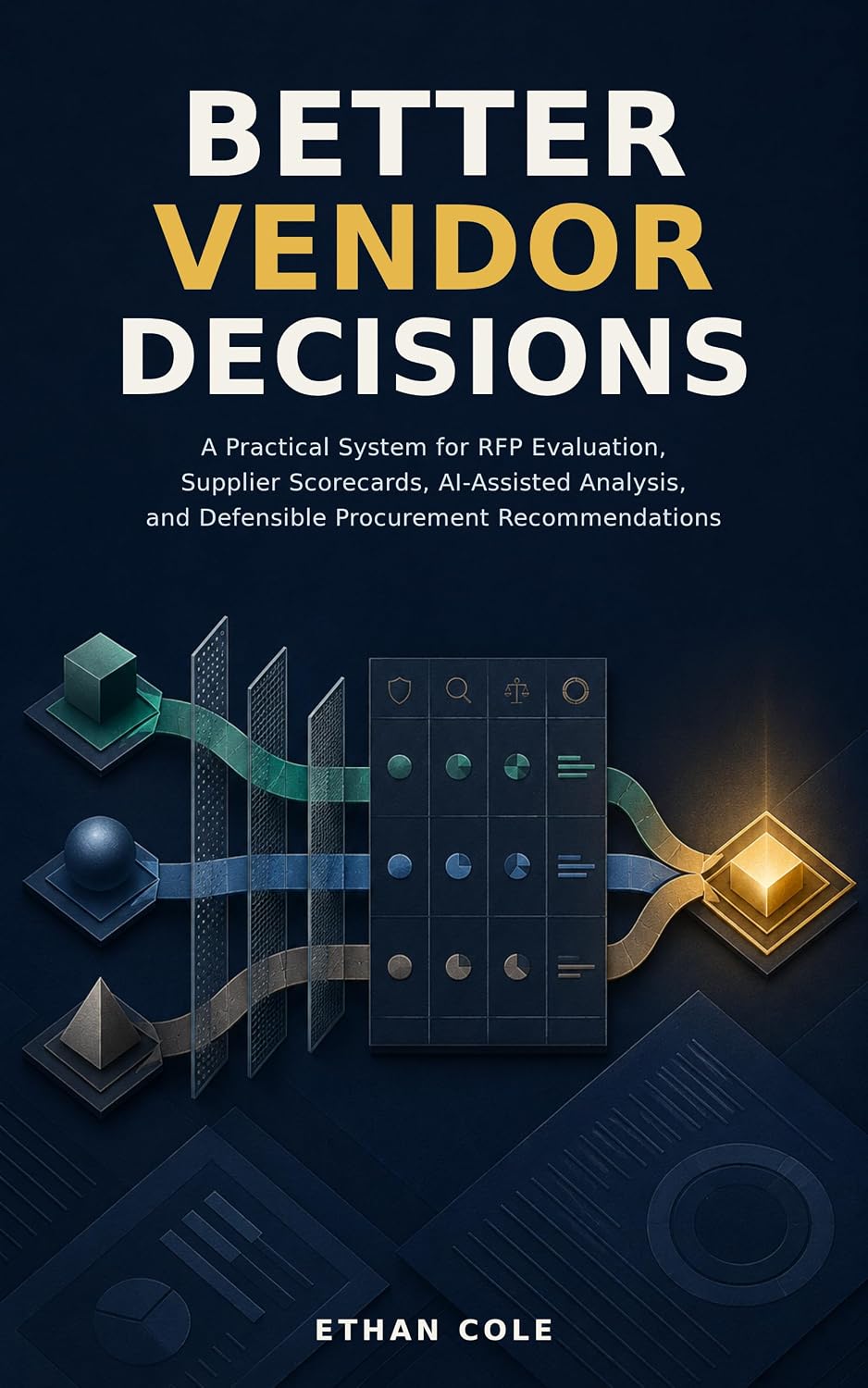 ler totalmente Better Vendor Decisions: A Practical System for RFP Evaluation, Supplier Scorecards, AI-Assisted Analysis, and Defensible Procurement Recommendations (English Edition)