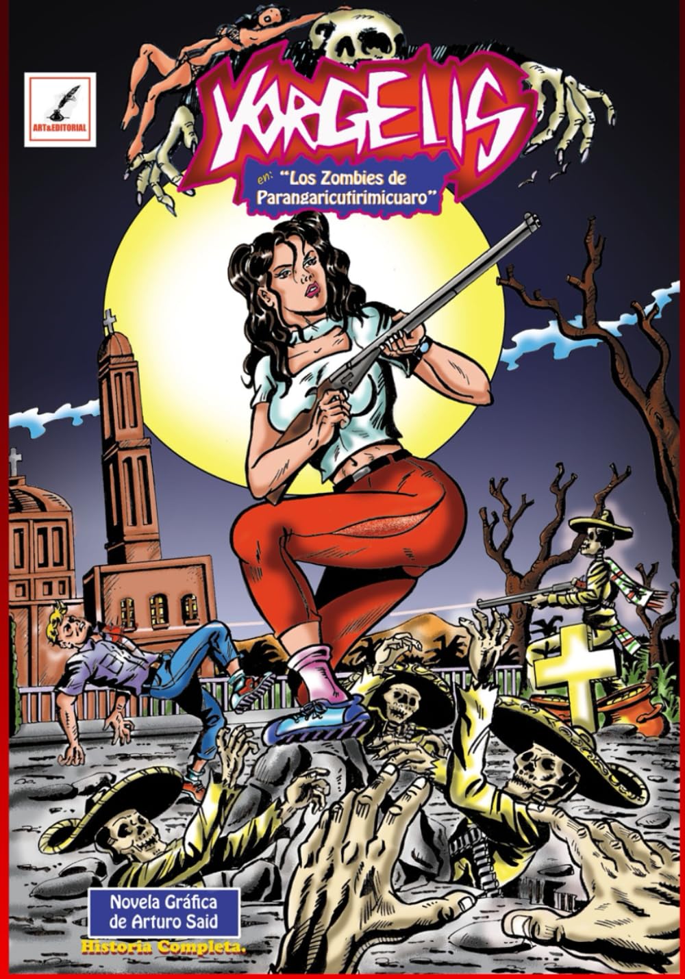 Yorgelis: Los Zombies de Parangaricutirimícuaro (Spanish Edition)
