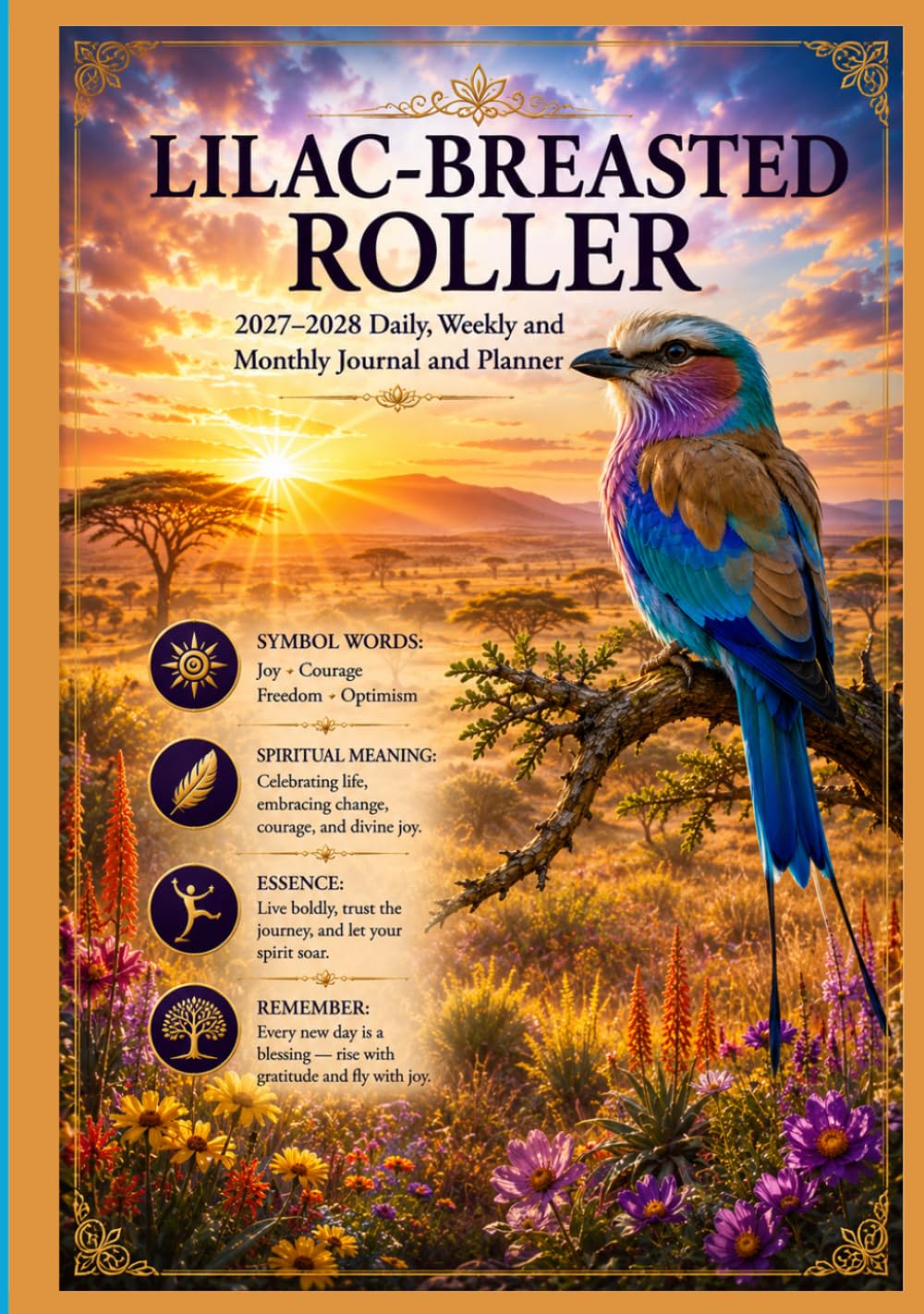 capítulo por capítulo baixar Lilac-Breasted Roller: 2027-2028 Daily, Weekly & Monthly Journal and Planner
