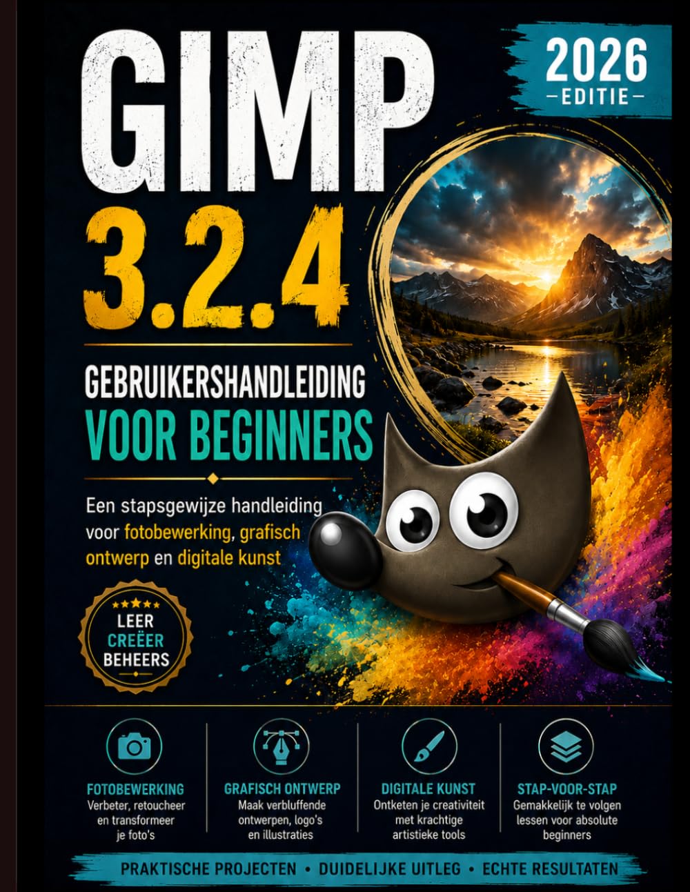 Gimp 3.2.4 Voor Beginners Gebruikershandleiding 2026: Een stapsgewijze handleiding voor fotobewerking. Grafisch ontwerp en digitale kunst baixar o livro de graça