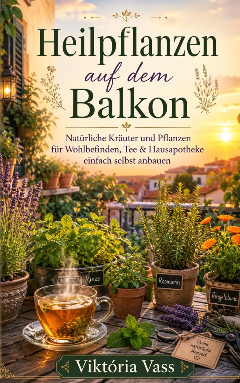 Heilpflanzen auf dem Balkon: Natürliche Kräuter und Pflanzen für Wohlbefinden, Tee & Hausapotheke einfach selbst anbauen (Natürlich leben auf kleinem Raum) (German Edition) baixar livro de graça