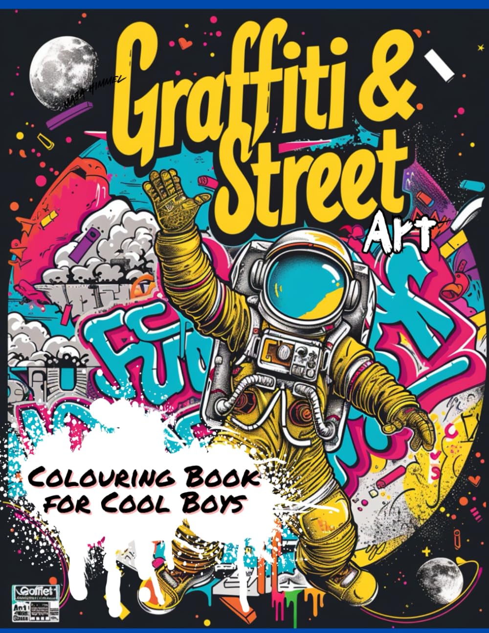 capítulo por capítulo baixar Graffiti & Street Art Colouring Book for Cool Boys: 50 Unique Urban Art Drawings Including Graffiti Characters, Street Scenes, Bold Fonts, and Classic Hip-Hop Elements!