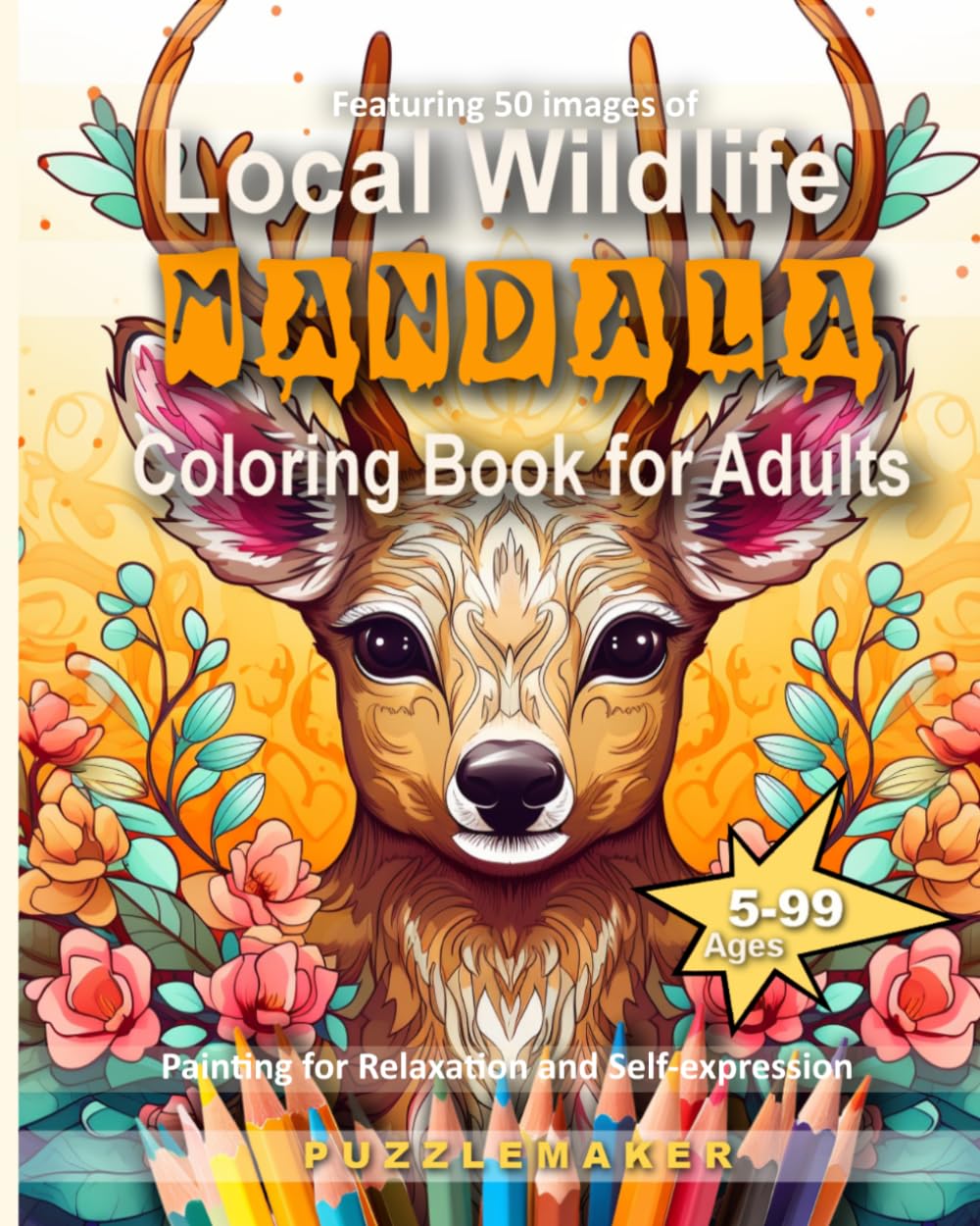 Native Animals Mandala Coloring Book for Adults: Painting for relaxation and self-expression. Featuring 50 images of local wildlife baixar o livro de graça