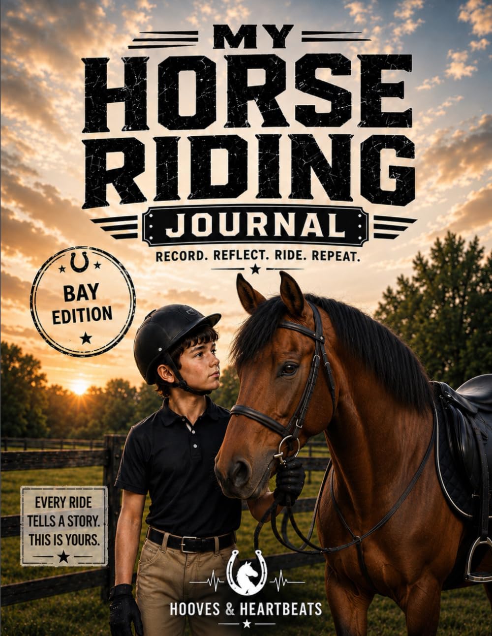 capítulo por capítulo baixar My Horse Riding Journal: For Boys Aged 4-12 - Bay Horse Edition