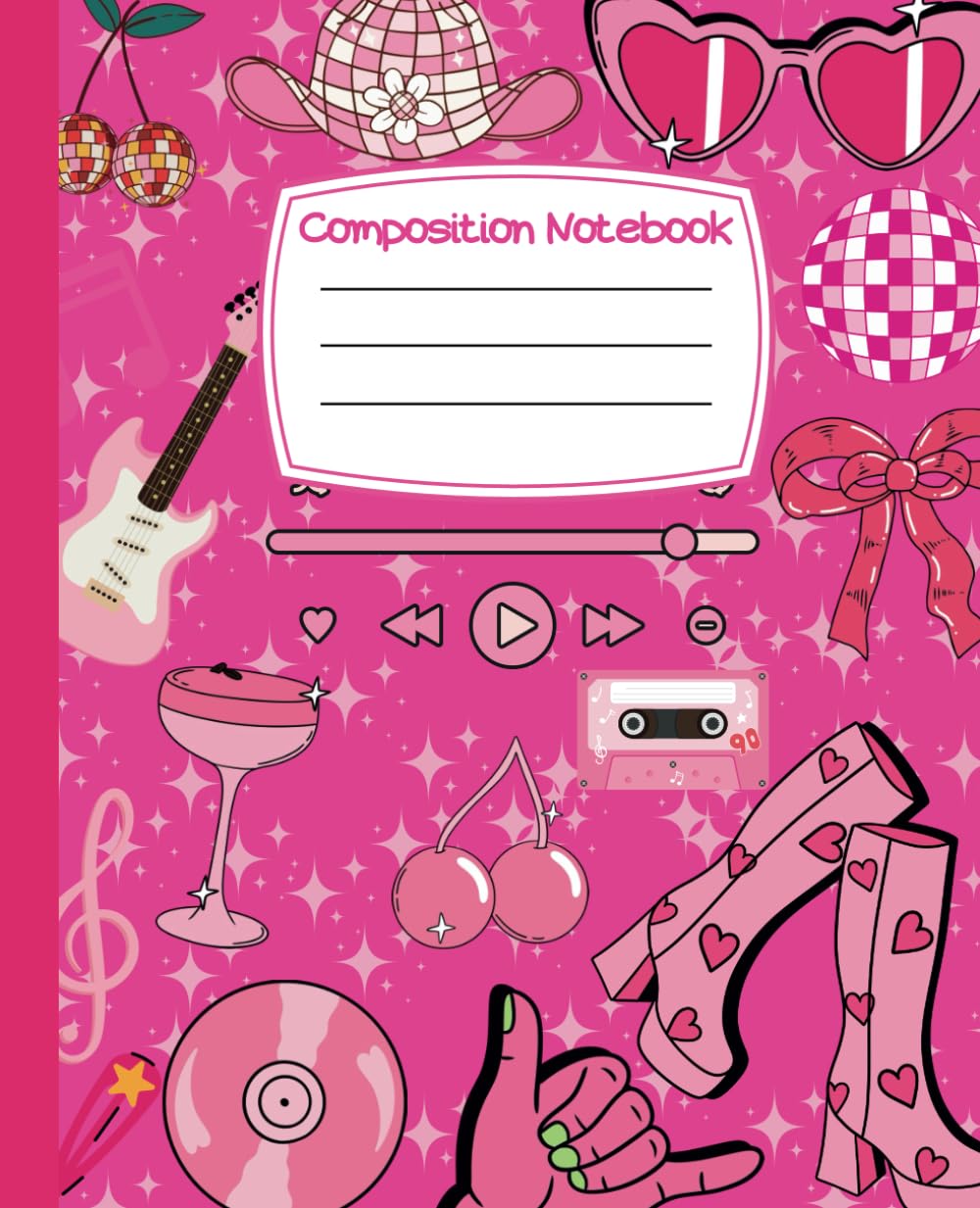 capítulo por capítulo baixar Composition Notebook For Music Fan: Music Inspired | Wide Ruled-110 Pages | 7.5 x 9.25 Inches for kids, teens, and adults