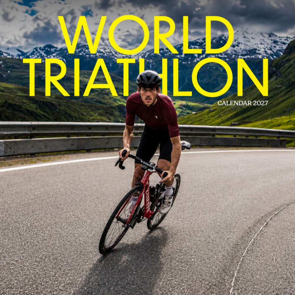 Triathlon Calendar 2027: Swim Bike Run Sports Scenes