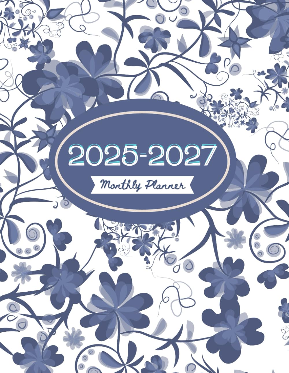 2025-2027 Monthly Planner: 3-Year Calendar With Two Pages per Month, Federal Holidays and Inspirational Quotes - January 2025 to December 2027 baixar livro de graça