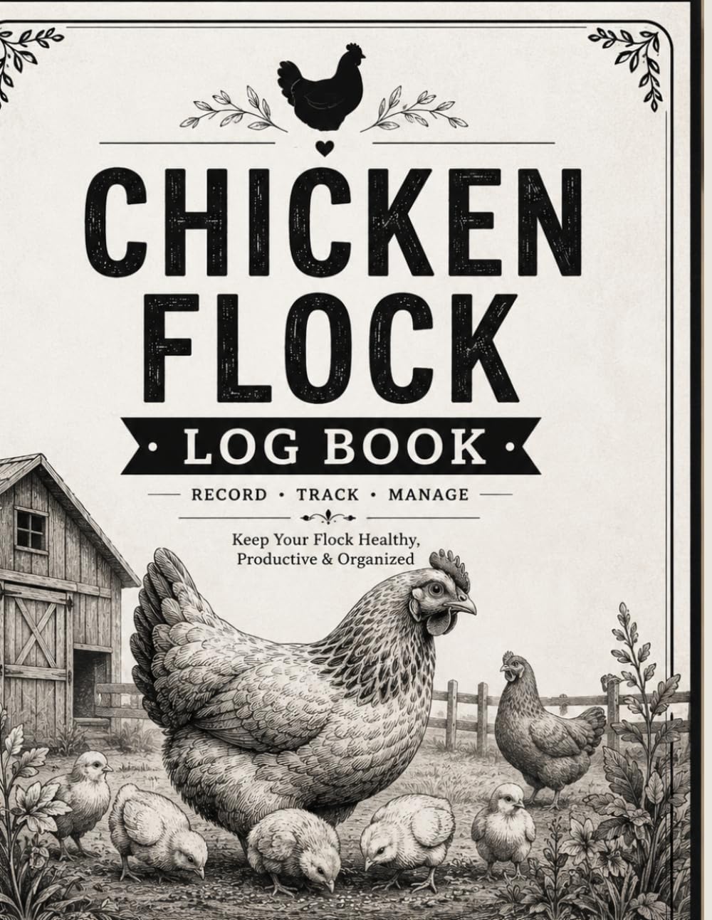 ler totalmente Chicken Record Keeping Log Book: A Complete Chicken Record Book to Track Your Flock, Improve Productivity, Organize Daily Farm Records, and Manage Backyard Chickens with Ease