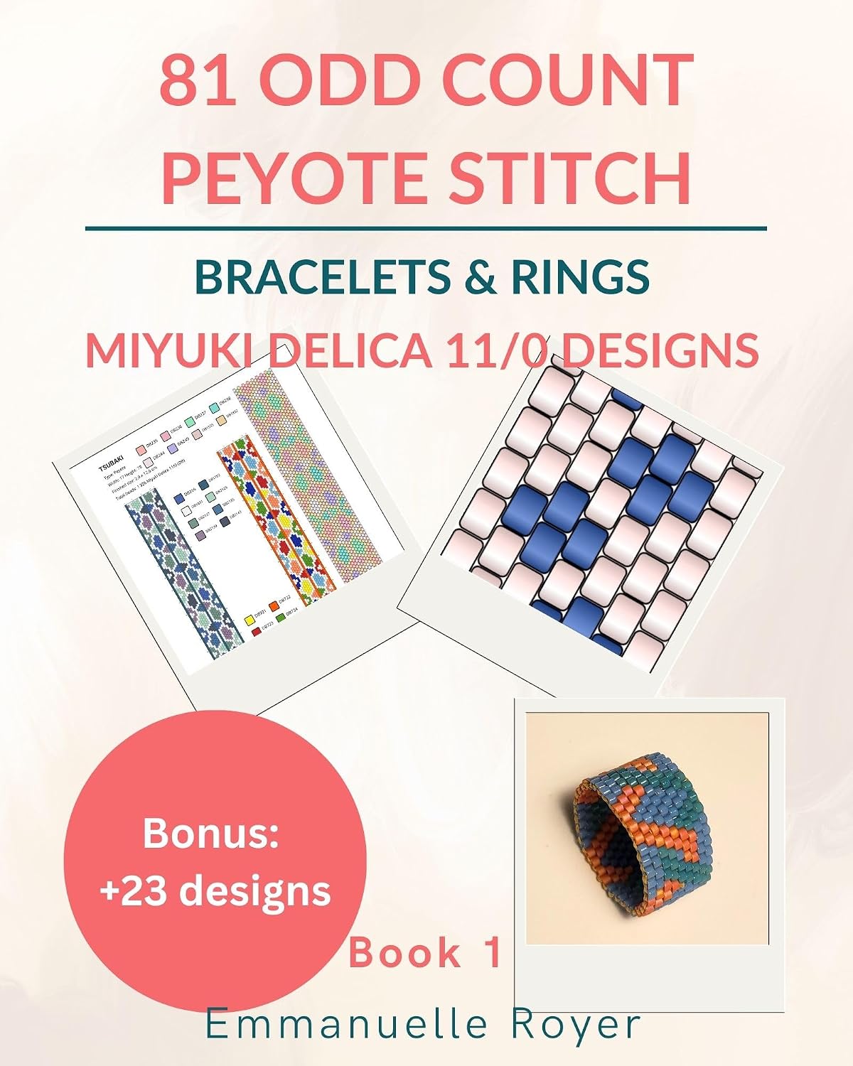 capítulo por capítulo baixar 81 Odd Count Peyote Patterns: Miyuki Delica 11/0 Designs. Mastering Off-Loom Techniques for Stylish Jewelry.: Bracelets and rings - Jewelry making for... teens (Beading techniques) (English Edition)
