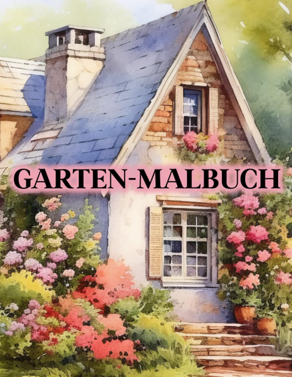 GARTEN-MALBUCH: „Nature's Palette: Ein entspannendes Malabenteuer im Garten“ Lassen Sie Ihrer Kreativität inmitten von Blumenwundern freien Lauf (German Edition) baixar livro de graça