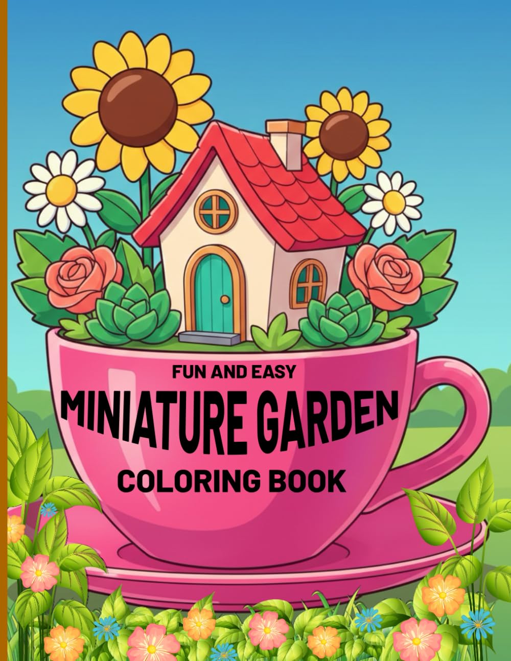 Fun And Easy Miniature Garden Coloring Book: Miniature Garden Fun with Creative Designs for Nature Lovers baixar o livro de graça