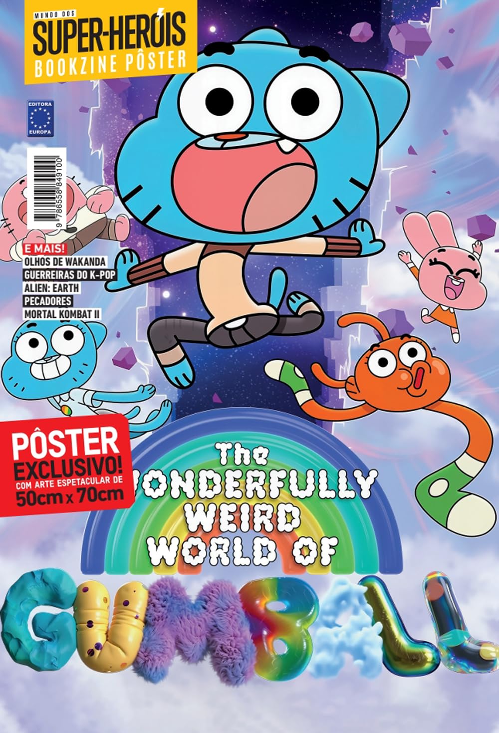 capítulo por capítulo baixar The Wonderfully Weird World of Gumball - Superpôster Mundo dos Super-Heróis