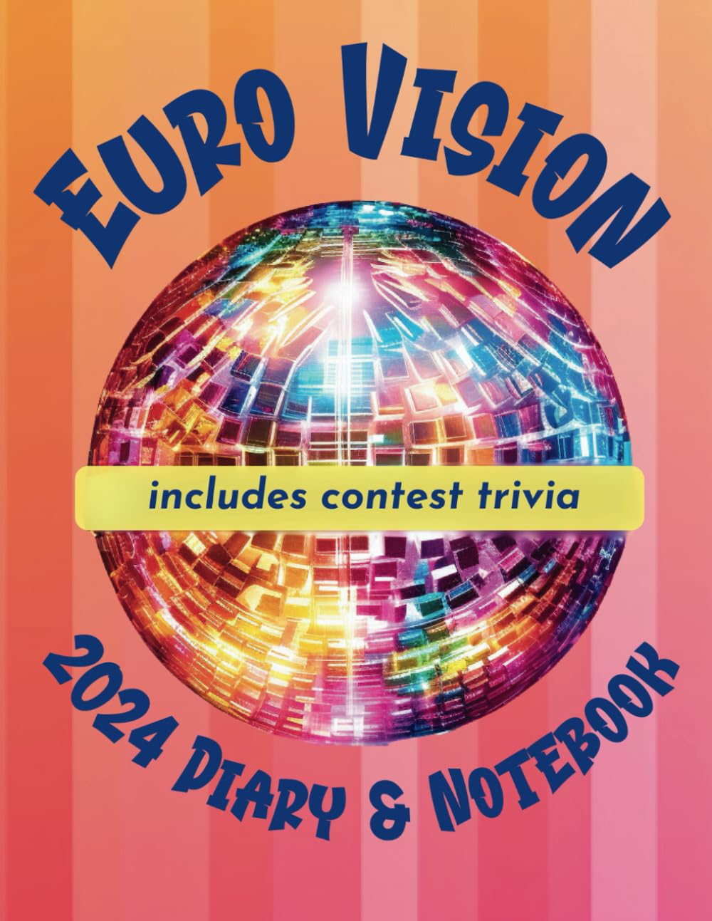Euro Vision 2024 Diary & Notebook Includes Contest Trivia: Monthly Calendar with Notes For Fans. Themed Content For Malmo, Sweden Song Contest. 8.5 x 11 inches. 87 Pages. baixar livro de graça