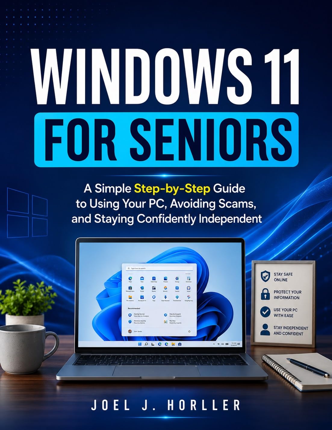 WINDOWS 11 FOR SENIORS: A Simple Step-by-Step Guide to Using Your PC, Avoiding Scams, and Staying Confidently Independent (English Edition) baixar o livro de graça