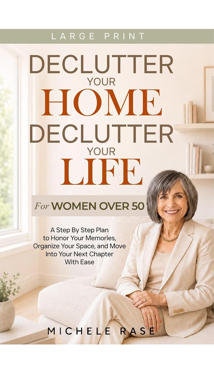 ler totalmente Declutter Your Home, Declutter Your LIfe: Step by Step Plan to Honor Your Memories, Organize Your Space, and Move into Your Next Chapter with Ease (English Edition)