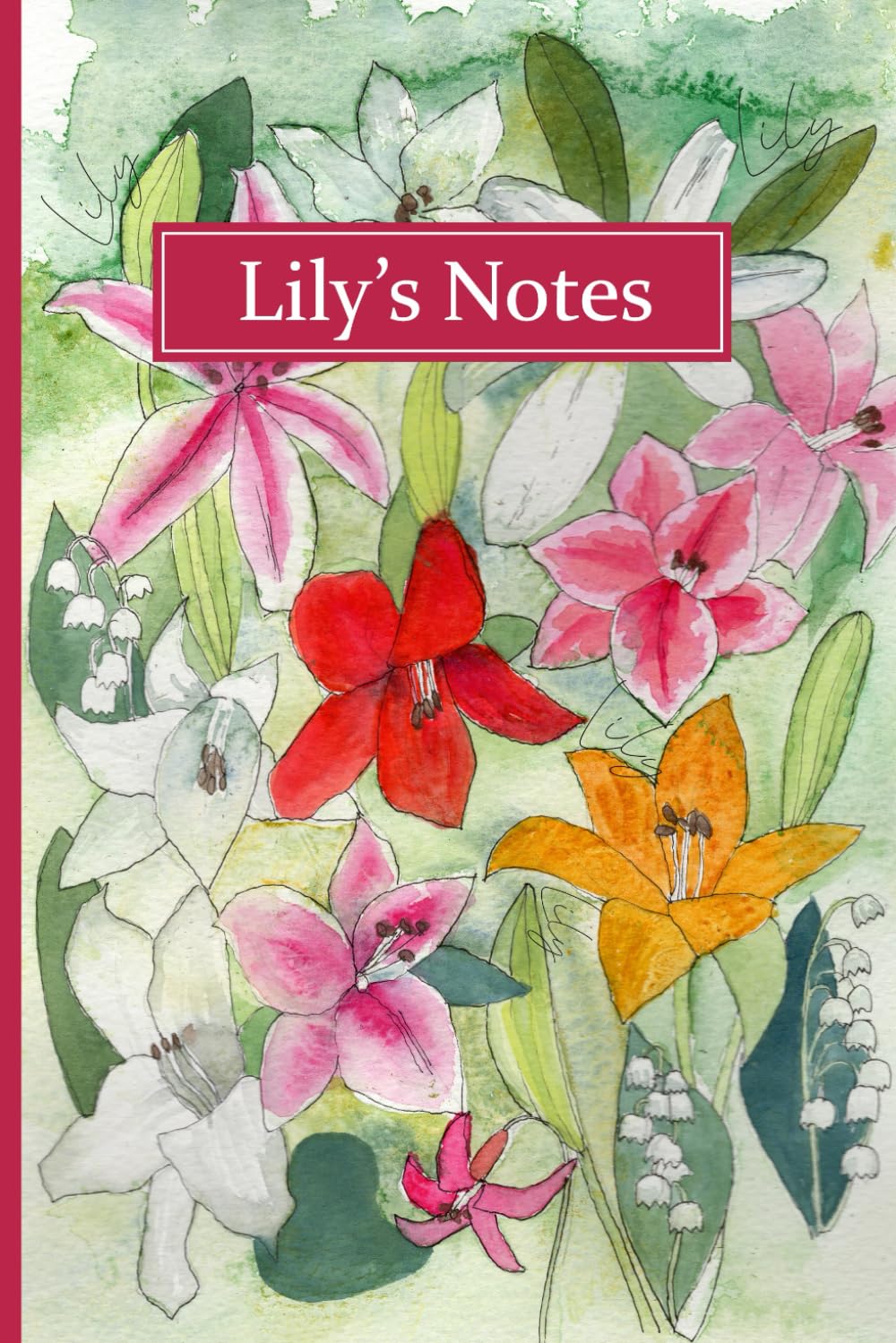 capítulo por capítulo baixar Lily's Notes Notebook: Paperback Lined Notebook Jotter With Floral Lily Cover