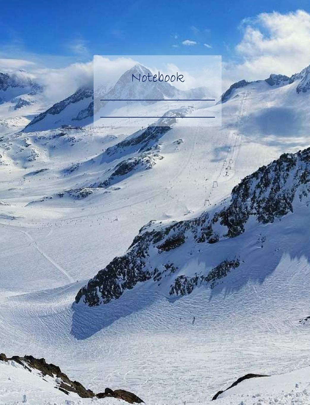 Notebook: Composition Notebook. College Ruled with Soft Matte Cover. 120 Pages. Perfect for School Notes, Ideal as a Journal or a Diary. 9.69 X 7.44. Great Gift Idea. (Winter Snow Mountains Cover). baixar o livro de graça