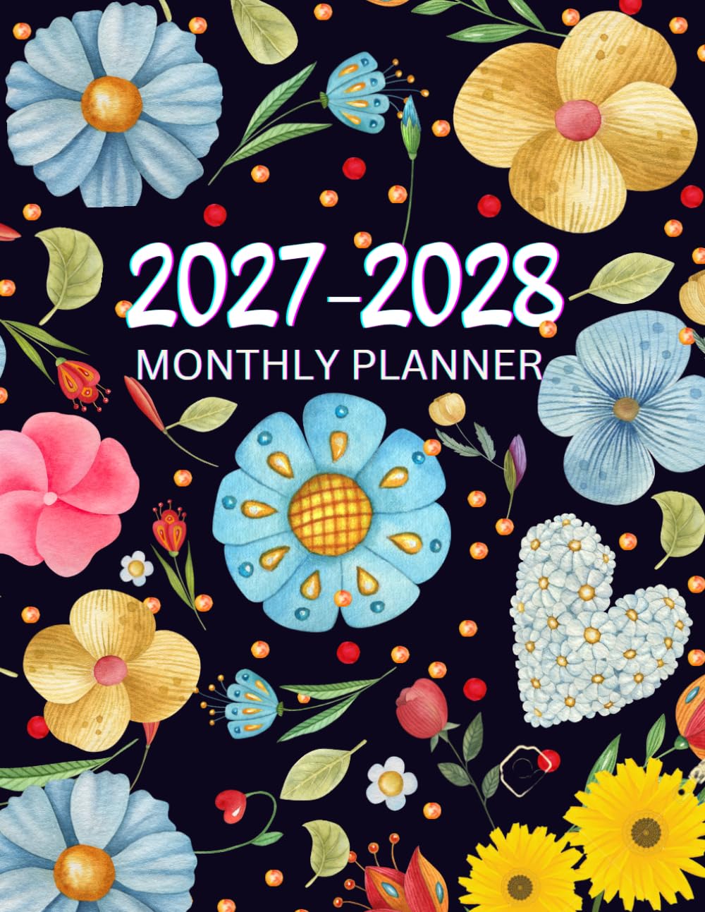 ler totalmente 2 Year Monthly Planner- 2027-2028: With Holidays and Motivational Quotes (From January 2027 to December 2028)