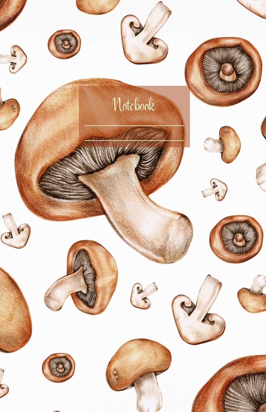 Notebook: Dotted grid Journal. Bullet Diary. Ideal for Notes, Memories, Journaling, Creative planning and Calligraphy practice. 120 Pages. Soft matte... gift idea. (Mushrooms brown white cover). baixar livro de graça