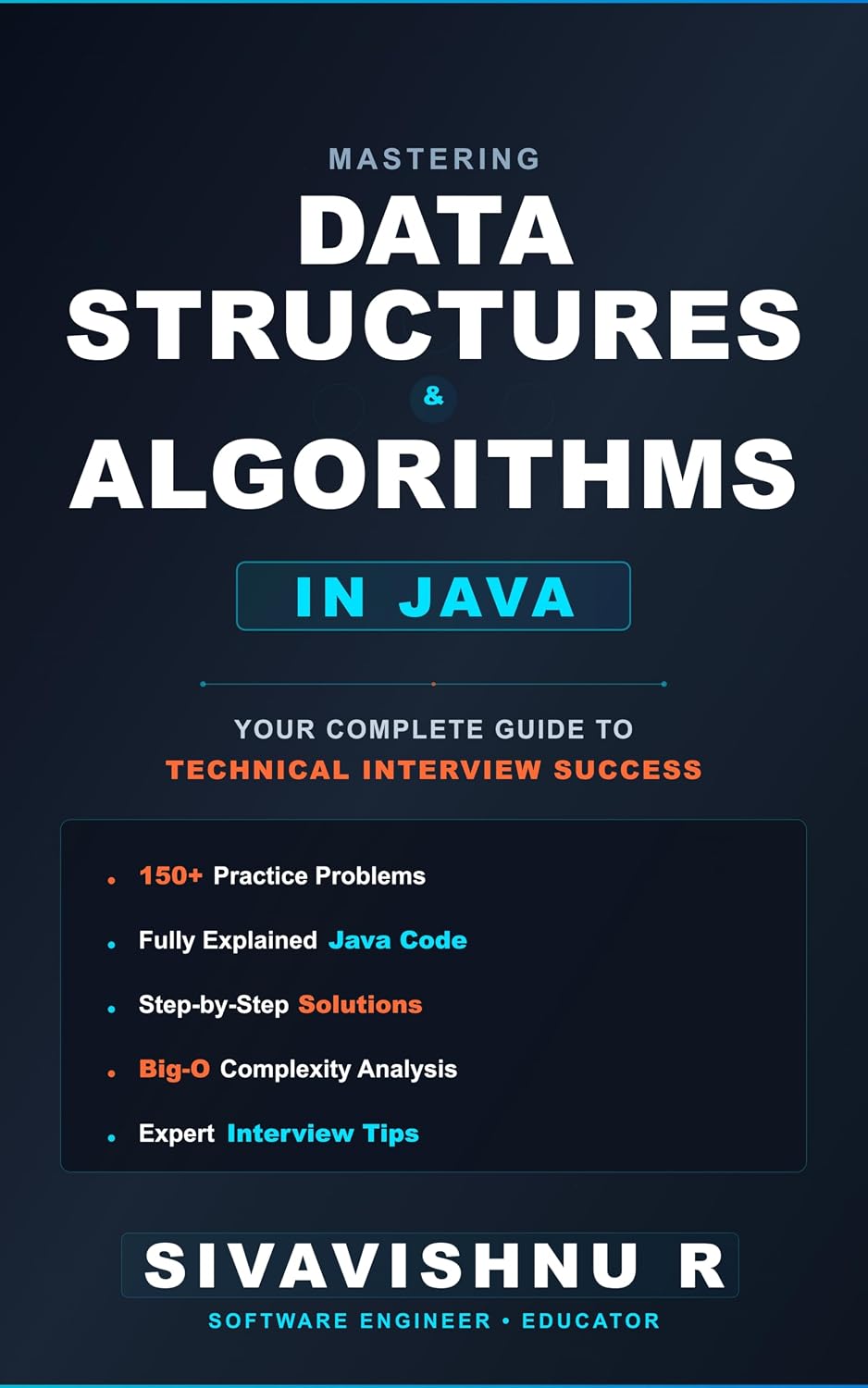 ler totalmente Mastering Data Structures & Algorithms in Java: Your Complete Guide to Technical Interview Success: The Complete Guide to Acing Technical Interviews at... 100+ Coding Challenges (English Edition)